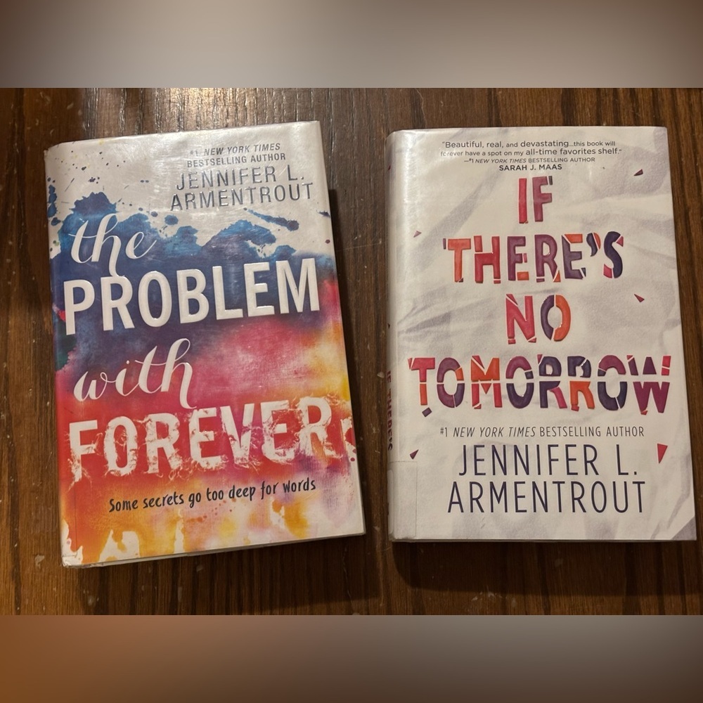 The Problem With Forever & If There's No Tomorrow Jennifer Armentrout Books